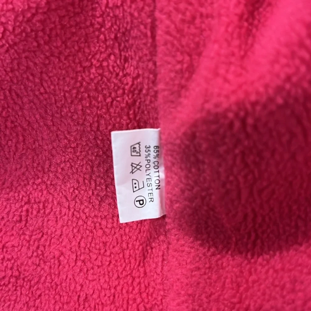 Irish Farmyard Friends Double Layer Fleece Vest, Size 6 girls